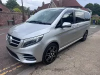 Used Mercedes V220 AMG line 190 HP (139 kW) 2017 Silver MPV