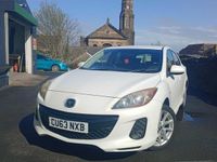 Begagnad Mazda 3 105 HK (77 kW) 2013 Vit Halvkombi