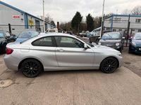 Used BMW 218 Sport Line 150 HP (110 kW) 2017 Silver Coupe