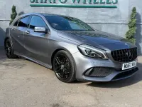Used Mercedes A180 AMG line 109 HP (80 kW) 2017 Grey Hatchback