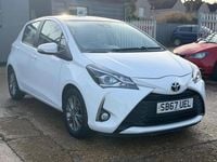 Used Toyota Yaris 2018 White Hatchback