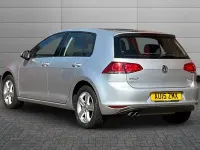 Used VW Golf VII Match 120 HP (88 kW) 2015 Reflex silver Hatchback