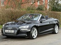 Used Audi A5 Cabriolet S-Line 2018 Black Cabriolet