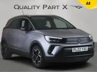 Usado Vauxhall Crossland Ultimate 120 HP (88 kW) 2022 Cinzento SUV