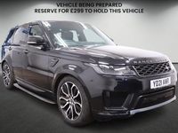Used Land Rover Range Rover Sport HSE 300 HP (220 kW) 2021 Santorini black SUV