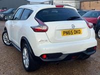 Used Nissan Juke Acenta Premium 115 HP (84 kW) 2015 White SUV