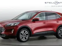 Used Ford Kuga Titanium 187 HP (137 kW) 2021 Red SUV