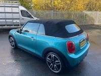 Begagnad Mini Cooper Cabriolet 2017 Turkos Cab