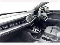 Used Audi Q4 Sportback e-tron Black Edition 210 kW (286 HP) 2025 Blue SUV