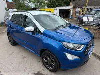 Second-hand Ford Ecosport ST-Line 125 CP (91 kW) 2018 Albastru SUV