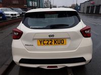 Used Nissan Micra Acenta 2022 White Hatchback