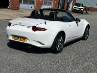 Used Mazda MX5 130 HP (95 kW) 2019 White Cabriolet