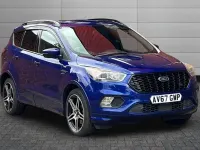 Used Ford Kuga ST-Line 150 HP (110 kW) 2017 Deep impact blue SUV