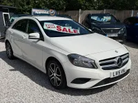 Used Mercedes A180 2015 White Hatchback