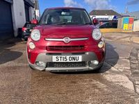 Used Fiat 500L Trekking 85 HP (62 kW) 2015 Red MPV