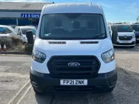 Used Ford Transit 130 HP (95 kW) 2021 White Van