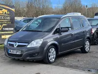 Used Vauxhall Zafira Design Edition 2010 Grey MPV