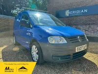 Used VW Caddy 69 HP (50 kW) 2007 Blue MPV