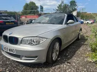 Used BMW 118 Cabriolet 2009 Silver Cabriolet