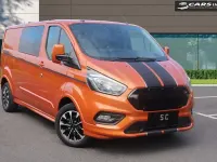 Used Ford Transit Custom Sport 170 HP (125 kW) 2018 Orange Van