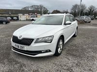 Used Skoda Superb SE Technology 150 HP (110 kW) 2018 White Estate