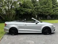 Used Audi A3 Cabriolet S-Line 150 HP (110 kW) 2015 Silver Cabriolet