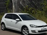 Used VW Golf VII Edition 110 HP (80 kW) 2016 White Hatchback