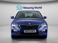 Used Skoda Scala SE Technology 110 HP (80 kW) 2022 Blue Hatchback