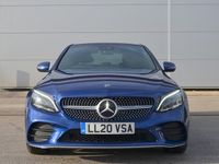 Used Mercedes C300e AMG line 2020 Blue Sedan