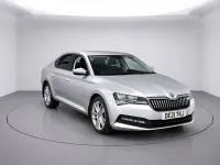 Used Skoda Superb SE Technology 150 HP (110 kW) 2021 Silver Hatchback