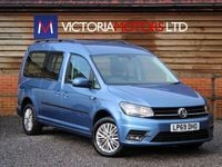 Begagnad VW Caddy Maxi Life 122 HK (89 kW) 2020 Blå Minibuss