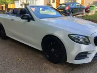 Begagnad Mercedes E400 AMG Line Premium Plus 2018 Vit Cab