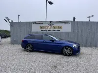 Used Mercedes C250 AMG Line Premium Plus 204 HP (150 kW) 2018 Blue Estate