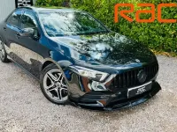 Used Mercedes A220 AMG line 190 HP (139 kW) 2021 Black Sedan