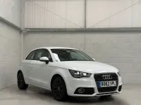 Begagnad Audi A1 Sport 2014 Vit Halvkombi