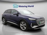 Second-hand Audi Q4 e-tron S-Line 150 kW (204 CP) 2021 Albastru SUV