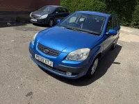Used Kia Rio 95 HP (69 kW) 2009 Blue Hatchback