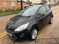 Used Ford Ka Zetec 2015 Black Hatchback