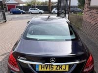 Used Mercedes C200 SE 181 HP (133 kW) 2015 Blue Sedan