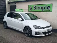 Used VW Golf VII GTD 2016 White Hatchback