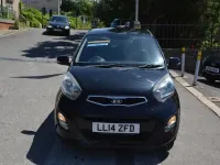 Used Kia Picanto 85 HP (62 kW) 2014 Black Hatchback