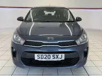 Used Kia Rio 84 HP (61 kW) 2020 Blue Hatchback