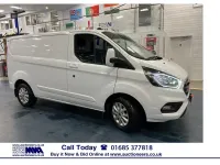 Used Ford Transit Custom Limited 130 HP (95 kW) 2021 White Van