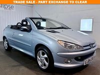 Used Peugeot 206 S 110 HP (80 kW) 2004 Silver Cabriolet
