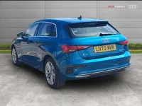 Used Audi A3 Sport 147 HP (108 kW) 2020 Blue Sedan