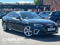Used Audi A4 S-Line 163 HP (119 kW) 2020 Black Sedan
