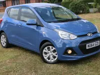 Used Hyundai i10 SE 67 HP (49 kW) 2014 Blue Hatchback