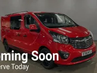 Used Vauxhall Vivaro 2018 Red