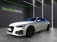 Used Audi A5 S-Line 2022 White Coupe