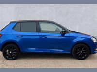 Used Skoda Fabia Colour Edition 95 HP (69 kW) 2021 Race blue black magic pearlescent Hatchback